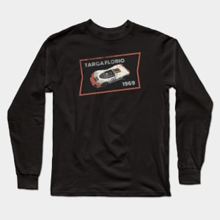 Targa Florio 1969 (Distressed) Long Sleeve T-Shirt